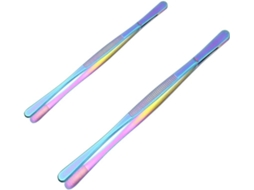 Conjunto De 2 Pinças Para Churrasco Zoegneer Em Aço Inoxidável, 25cm E 30cm, Com Cabo Antiderrapante Para Grelhar, Assar