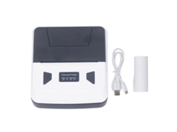 2026 impressora Térmica Bluetooth Portátil Mini 80mm para Recibos Tickets Faturas Pos Windowsxp Branca