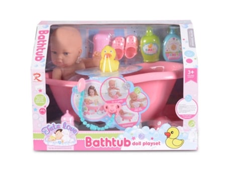 Bebé de Brincar TUTU LOVE com Banheira (Idade Mínima Recomendada: 36 meses)
