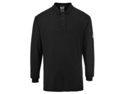 Polo Manga Longa Modaflame - Resistente A Chamas E Antiestática Cinza / S
