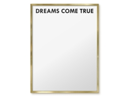 Magnetic Glass Board Dreams Come True For The Hall Espelharte (60x80 Cm)