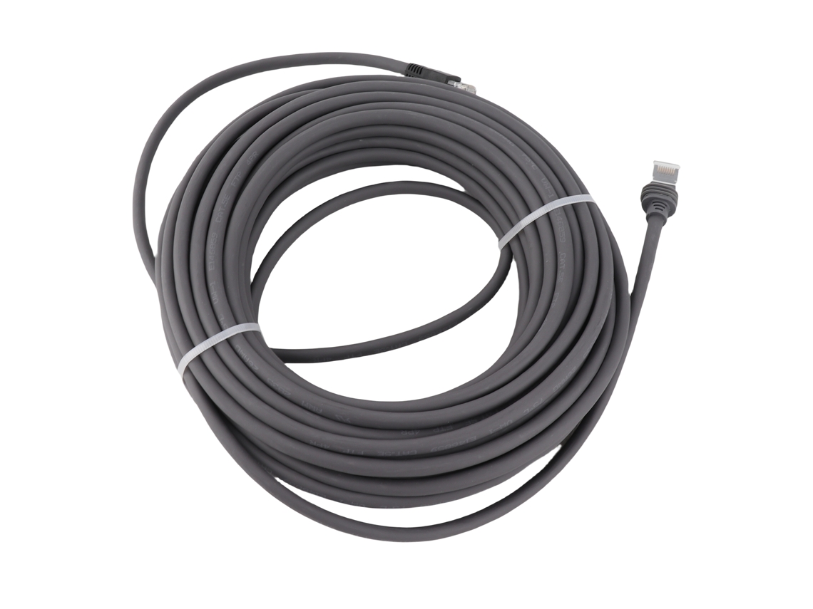 Cabo Mini Ethernet para transferência de alta velocidade, à prova d'água e portátil, 15 m (49 pés)