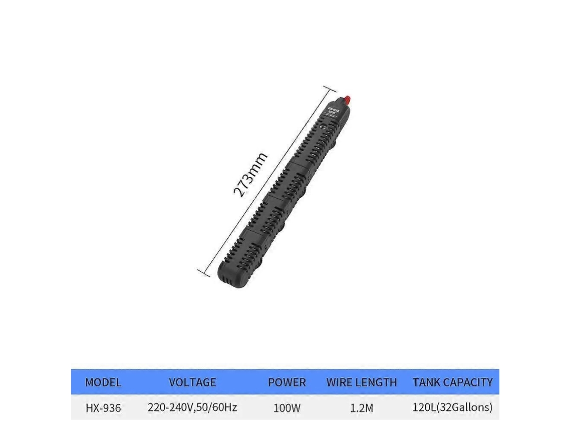 Resistência de Aquecimento 220v com Capa Protetora, para Aquário, Aquec Imento Automática Temperatur GOKOCO