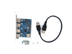 Placa De Expansão Com Fio Usb3.0 De Mesa De Alta Velocidade Com 4 Portas Para Win Xp/7/8/8.1/10