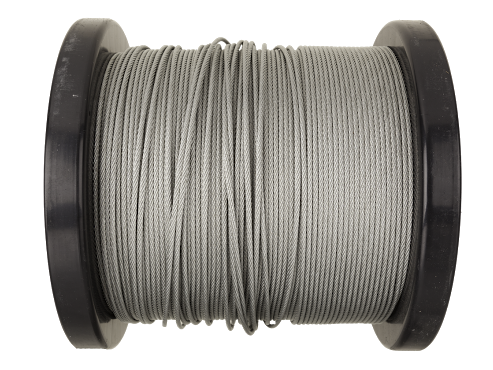 Bobine Cabo Aco Revestido PVC MASTERBRICO (2/3mmx250m)