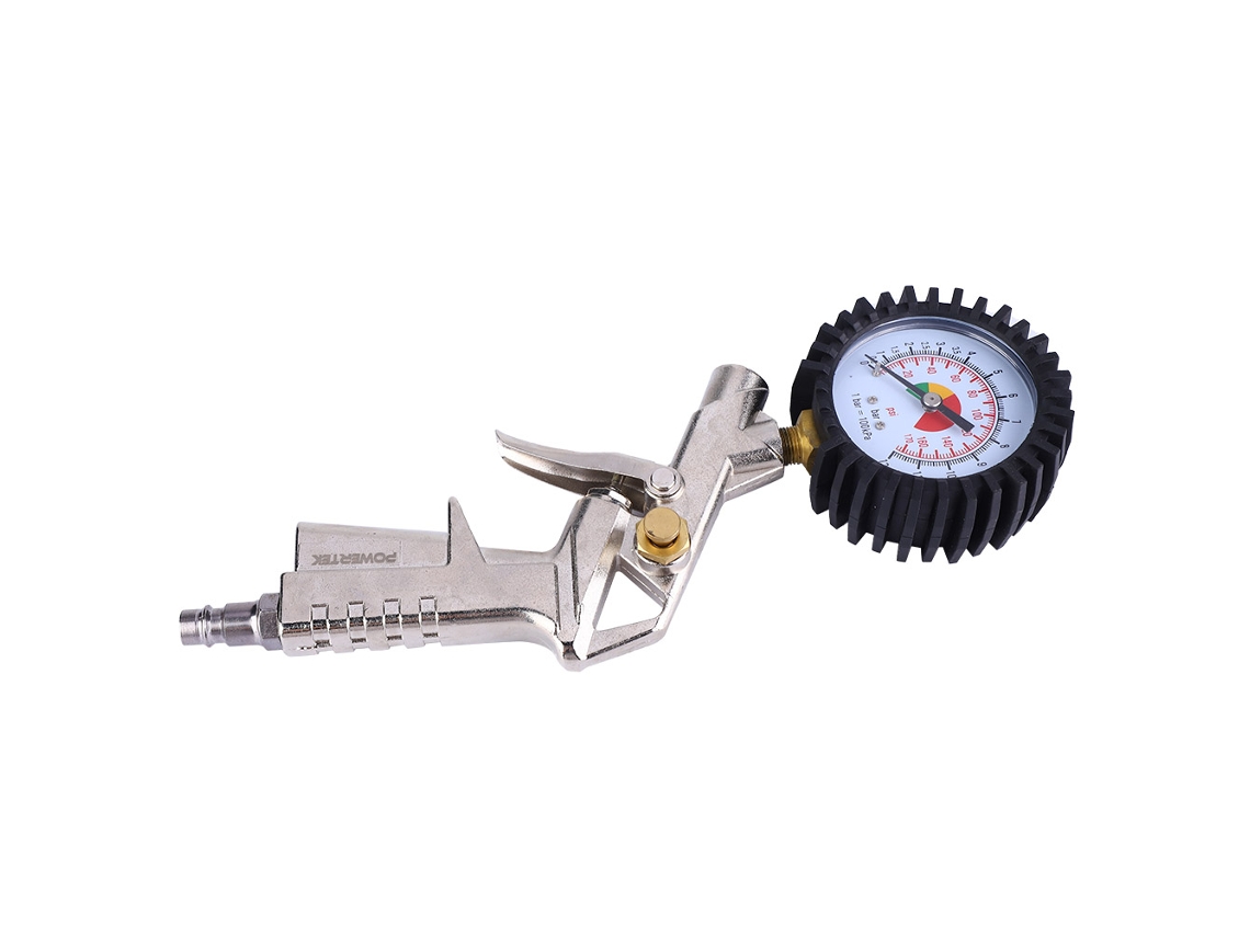 Laxiscreed Pistola De Inflar Pneus 220psi Com Manómetro, Chave De Pistol E Mangueira Rápida