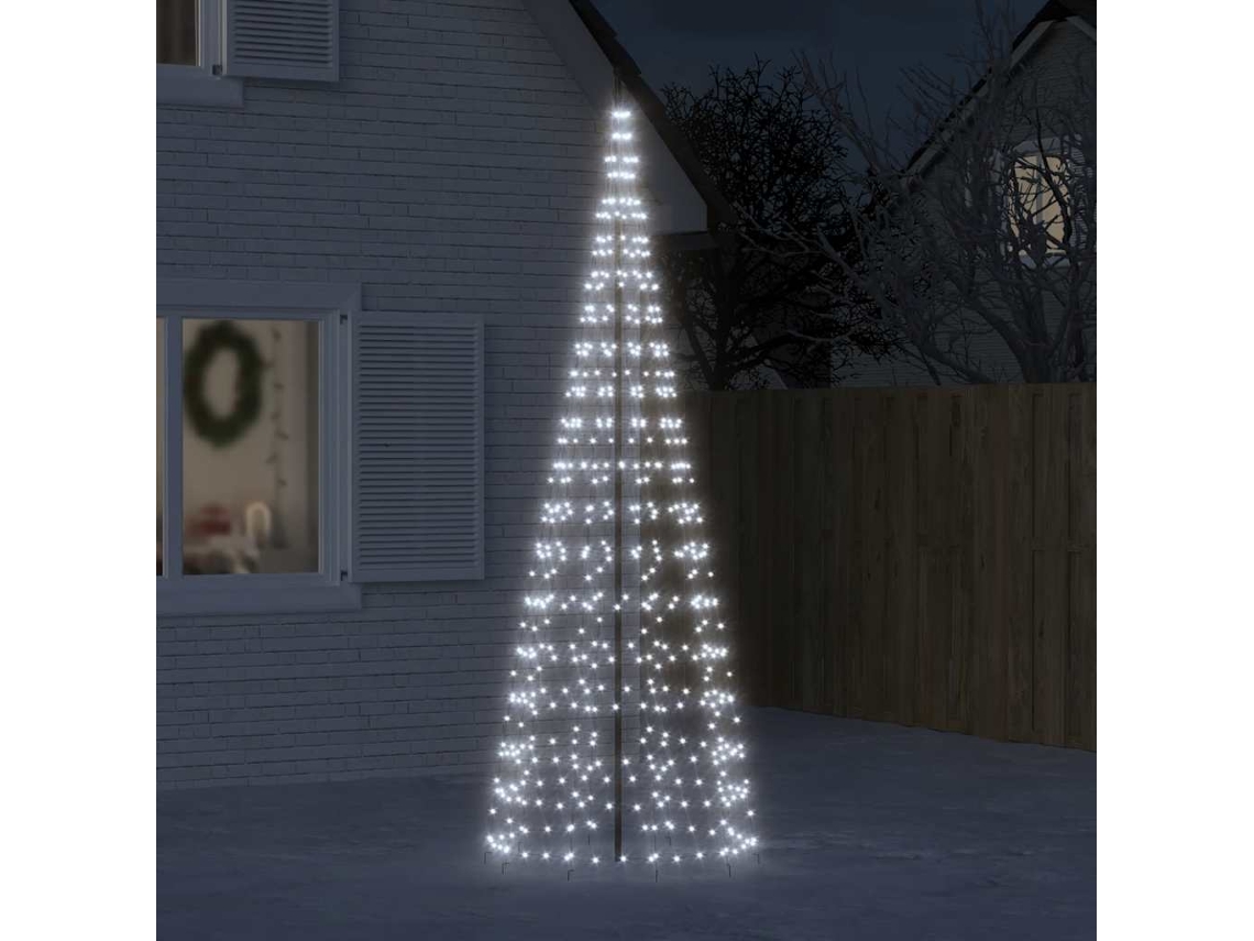 Vidaxl Led Árvore De Natal 550 Leds Branco Frio 300 Cm