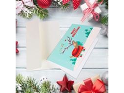 Cartões De Natal, 24 Cartões De Natal, Cartões De Natal Com 24 Envelopes Aquaforge