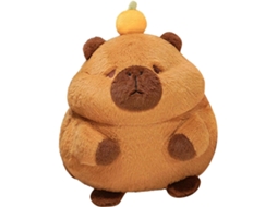 Brinquedo de Pelúcia Capivara, Pato Fofo e Macio, Bolsa.