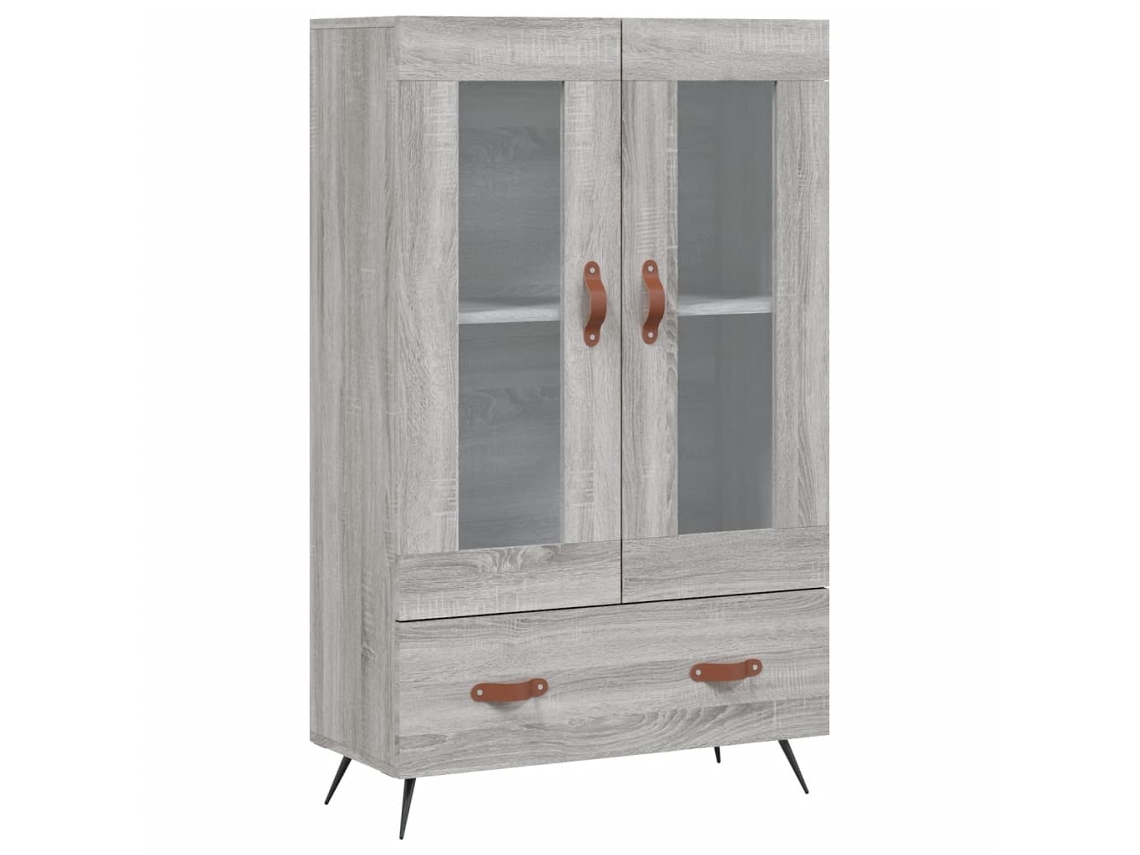 Highboard, Highboards Vidaxl Cinzeto Madeira Processada (n/a)