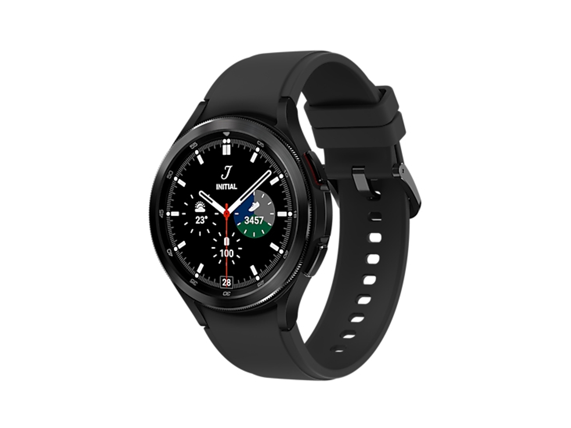 Samsung Galaxy Watch4 Classic 3,56 cm (1.4) OLED 46 mm Digital 450 x 450 pixels Ecrã táctil 4G Preto Wi-Fi GPS