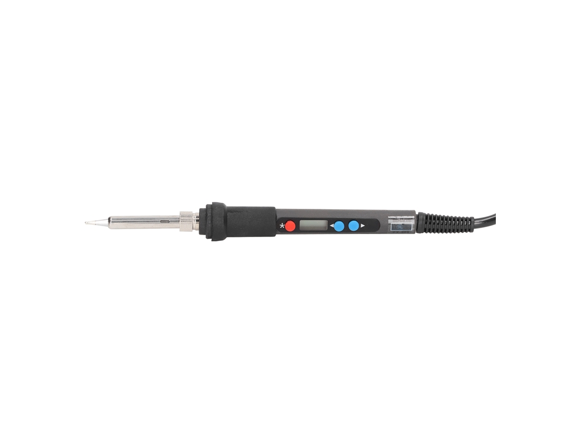 Ferro De Soldar Portátil Laxiscreed Com Mostrador Digital Lcd, 90w, Compatível Com 110v