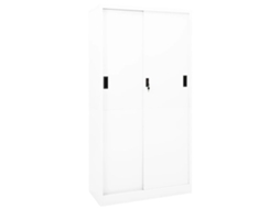 Office Cabinet, Office Cabinets Vidaxl Branco Aço (n/a)