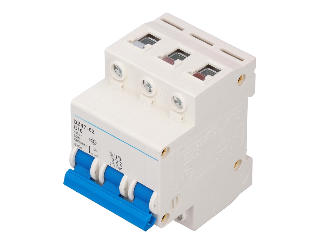 Laxiscreed Disjuntor Miniatura 3p Para Sobrecarga 400v E Proteção De Circuito De Baixa Tensão