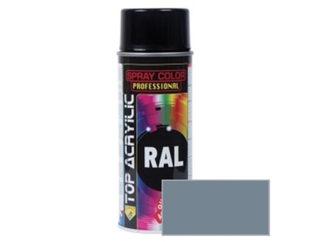Spray Acrílico Cinza Prata Ral-7001 400Ml TOP ACRYLIC