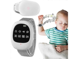 Alarme De Enurese Noturna Para Crianças, Alarme De Enurese Noturna Sem Fio, Relógio Recarregável Para Treinamento Do Desfralde, Alarme De Enurese
