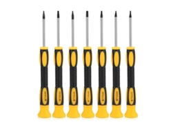 Conjunto De Chaves De Fenda Magnéticas 7 Pcs Para Reparo De Controle Nintendo Xbox360