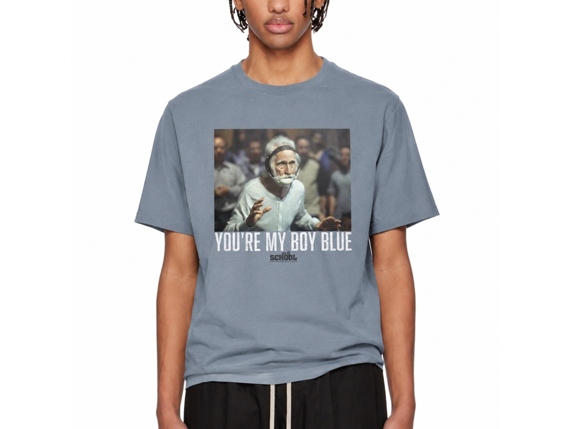 Rockinstone Old School Movie You're My Boy Heather Indigo Adult T-shirt Size:xl