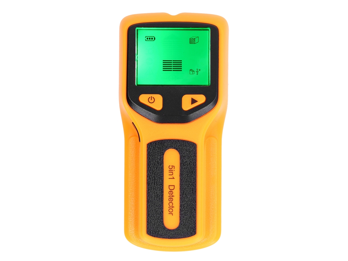 scanner de Montantes YURU, detector 5 em 1, LCD, HD, para madeira, fios, metal, centro e borda