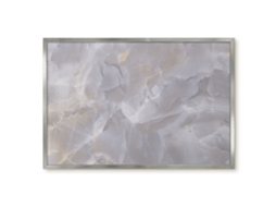Quadro de vidro magnético com elegância discreta para o hall de entrada Espelharte (60x40 cm)