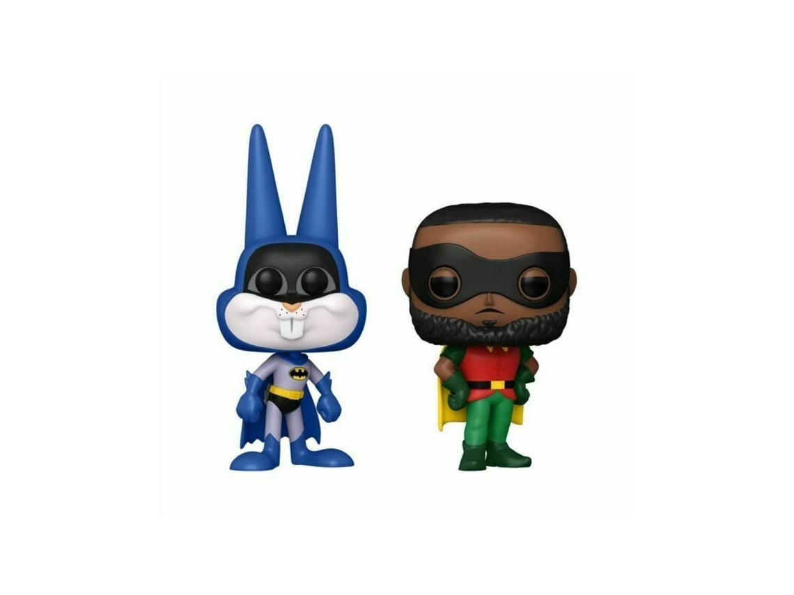 Figura FUNKO POP! Películas Space Jam Bugs Bunny (Batman) y LeBron James (Robin) Pack-2 | 56231