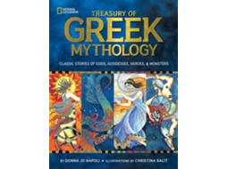 Livro Treasury of Greek Mythology de Donna Jo Napoli (Inglês - Capa Dura)
