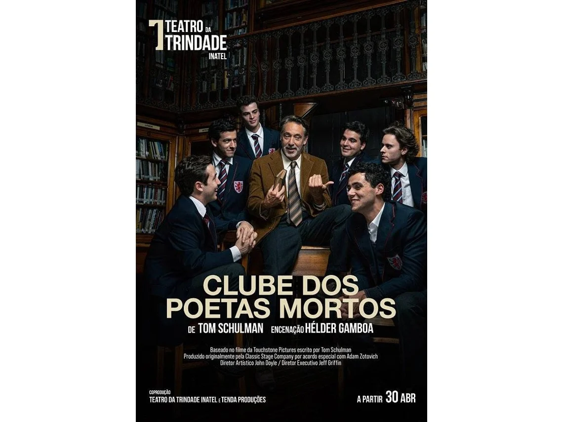 Bilhete CLUBE DOS POETAS MORTOS|LISBOA