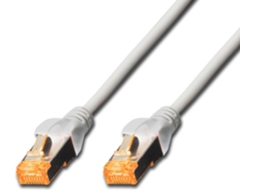Cabo de Rede DIGITUS (RJ45 - 25 m - Cinzento)