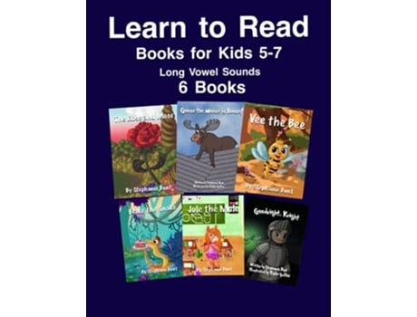 Livro Learn to Read Books for Kids 57 Decodable Words Long Vowel Sounds de Stephanie Marie Bunt (Inglês)