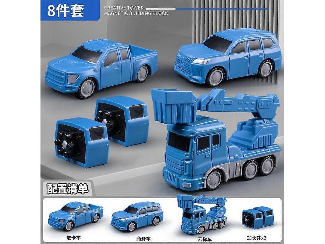 Engenharia De Transformação Magnética Brinquedos Montados Em Carros Aquaforge