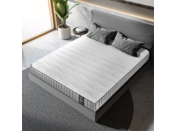 Colchão Híbrido Cecotec Flow 6990, 160x200. Multicamadas, Núcleo De Molas Ensacadas Springcore E Espuma Viscoelástica Viscocare