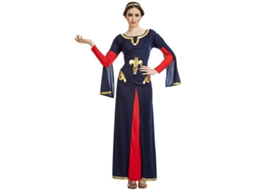 Fato de Mulher DISFRAZZES Medieval Carta (Tam: XL)