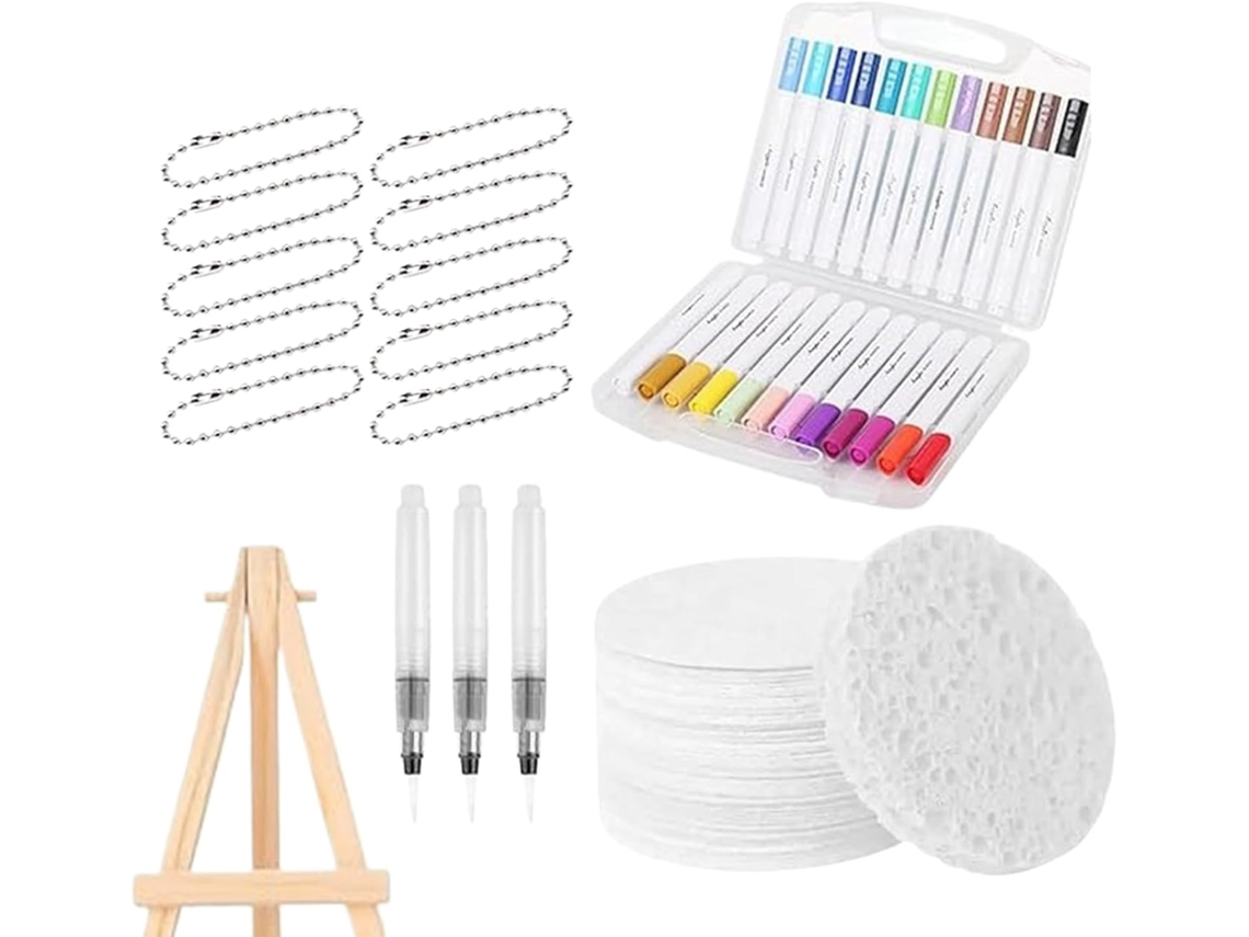Tinta Relevo em Tecido, Tinta para Tecido, Materiais de Arte para Pintura CHABERLU