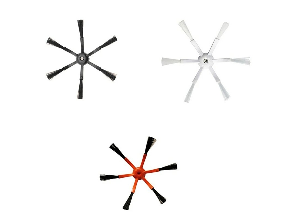 Escova Lateral Com 6 Braços Para Xiaomi 1sroborock S7s7 Maxt7st7s Pluss5 Maxs6 Maxvs50 S51 Mi, Peças Para Aspirador De Pó Zeuxo