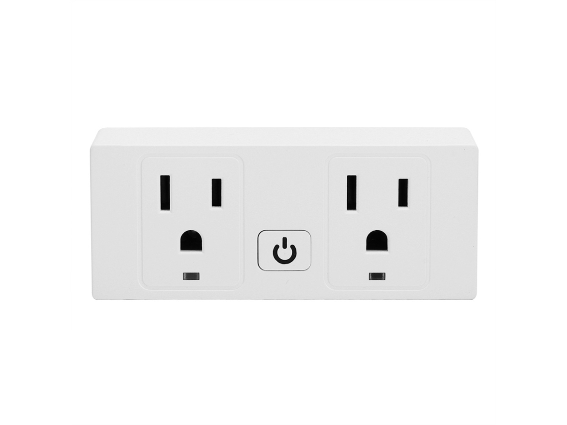 Tomada Inteligente Wifi Laxiscreed 120v/10a Compatível Com Controlo De Voz