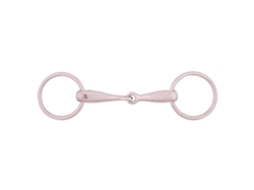 Br Single Jointed Loose Ring Snaffle Solid 18 Mm