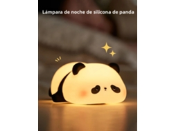 (estilo 2) Abajur Panda Tipo: Abajur Alimentação: Led Inclui: Bateria E Lâmpada