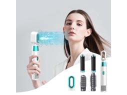 Secador de Cabelo Elétrico 5 em 1: Quente, Aquecido, Pente, Escova para Cabelo Seco e Molhado, Modelador de Cachos. TAISHENGDA