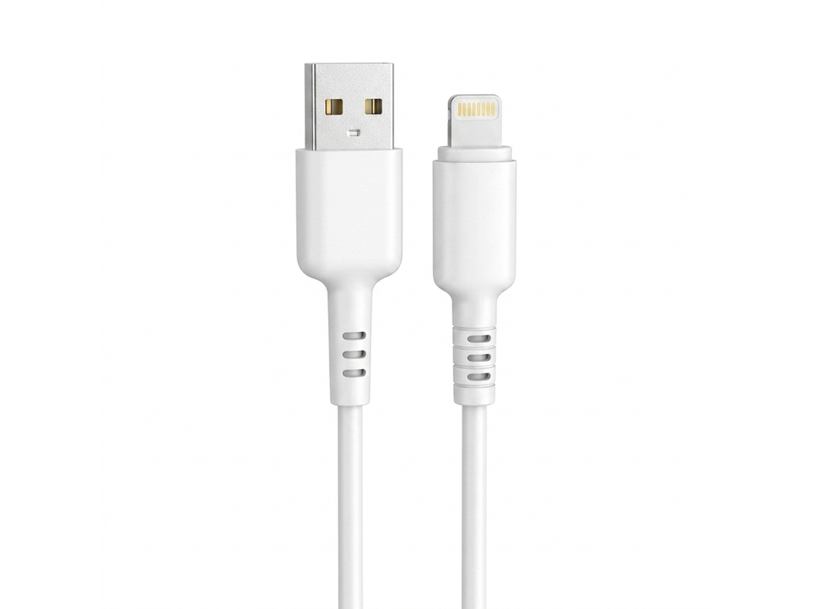 Cabo De Dados Usb M Para Lightning M 1m 3a New Science U-08 Branco