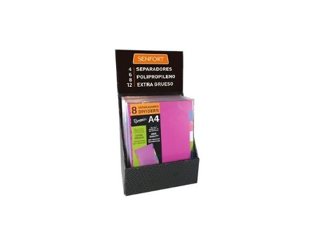 Livro Exp 24 Separadores A4 Extra-fuerte Surtido Multitaladro De Desconocido (espanhol)