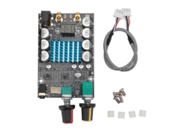 Aetheria placa de Amplificador Subwoofer Mono 100w Módulo Digital Alto Poder para Diy 12‑24v Preto