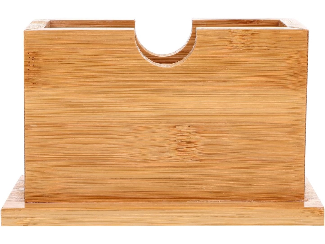 Porta-lenços E Porta-guardanapos De Bambu Com Design Simples E Elegante.