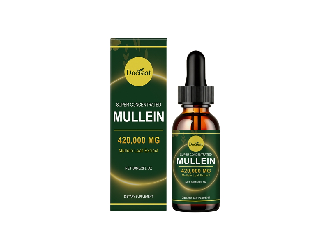 Gotas de Mullein Docteat com Nutrientes Múltiplos para Uso Diário LAXISCREED