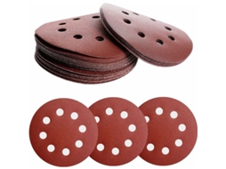 Conjunto de 24 Discos Lixa 125 Mm para Lixadeira Excêntrica BRILVIBERA