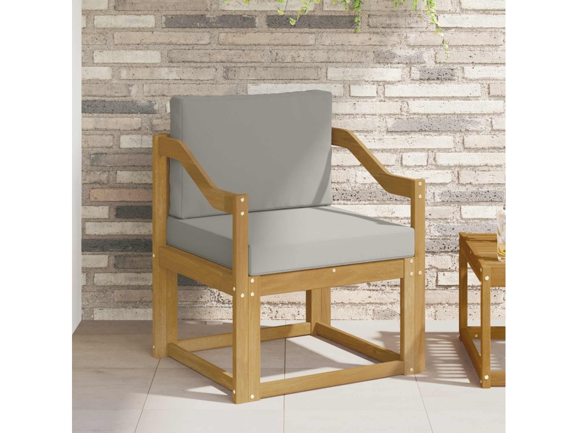 Vidaxl 2 Peça Conjunto De Sofás Para Exterior Poliéster