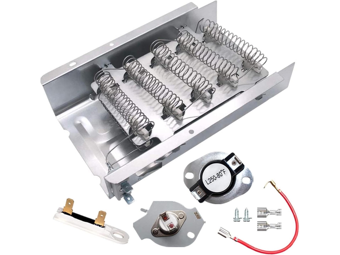 Kit Termostato Para Secadora De Roupas Com Revestimento Isolado, Proteção Contra Superaquecimento E Recursos De Segurança.