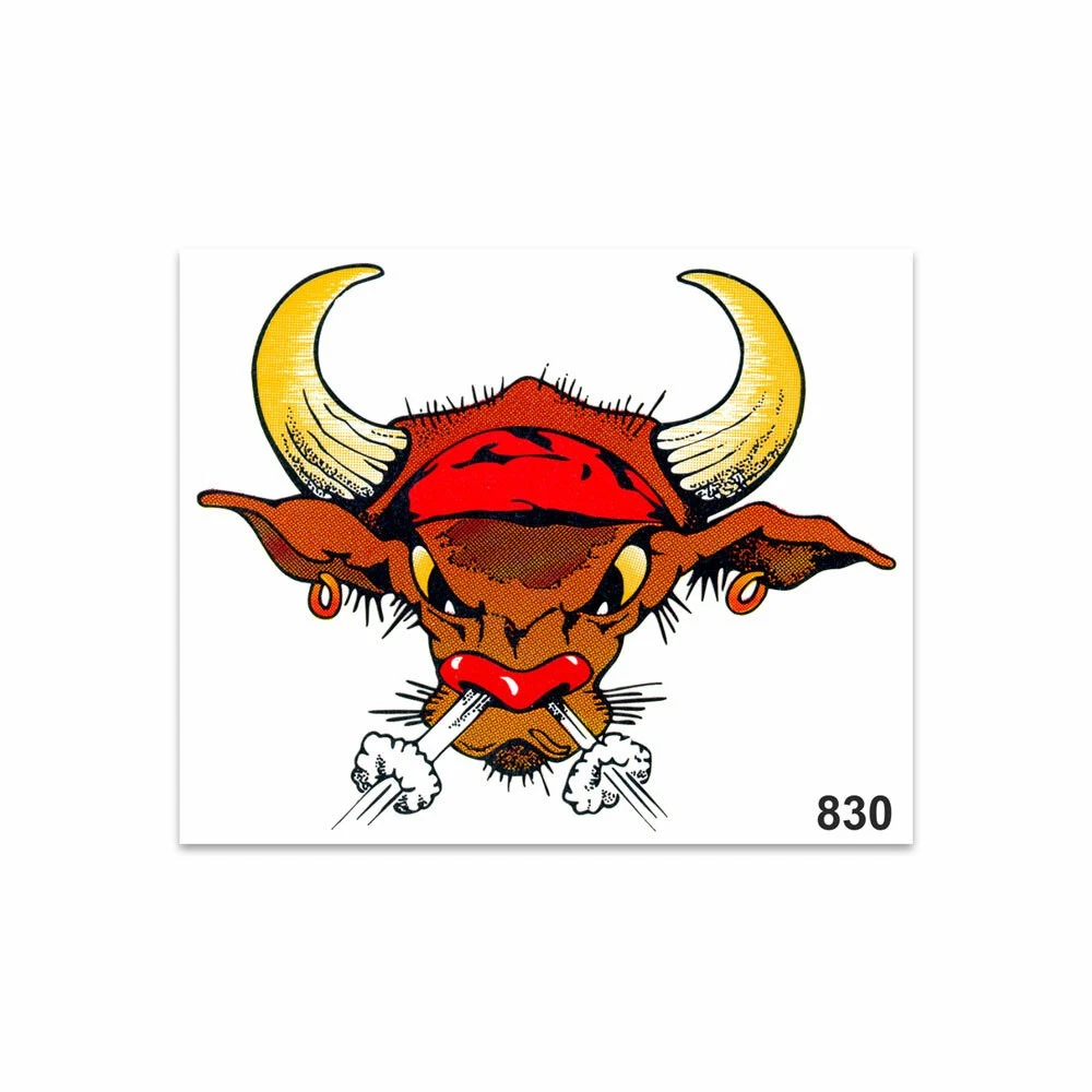 Adesivos Stickers Touro 14 X 16 Cm