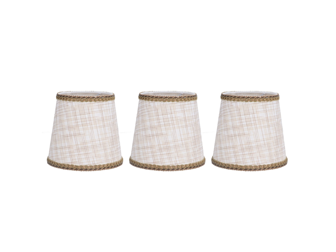 Conjunto De 3 Pequenos Abajures Artesanais Requintados Com Luz Suave, À Prova Poeira E Alto Brilho.-aquaforge