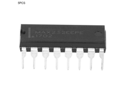 Conjunto de 5 Max232eepe Dip 16 Transmissor receptor para Eletrônica Automotiva