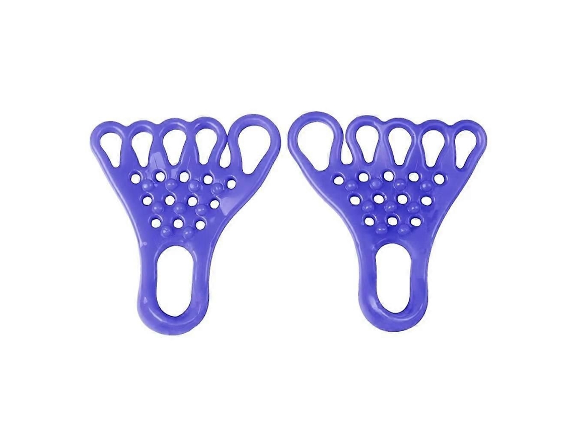 Faixa Elástica Para Extensão Dos Pés, Ideal Para Reflexologia E Massagem Nos Pés (roxa).